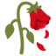 Wilted Flower emoji, Google design