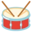 Drum emoji on Android