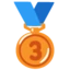 3rd Place Medal emoji on Android