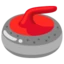 Curling Stone emoji on Android