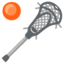 Lacrosse emoji, Google design