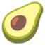 Avocado emoji on Android