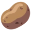 Potato emoji on Android