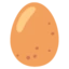 Egg emoji on Android