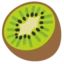 Kiwi Fruit emoji on Android