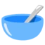 Bowl with Spoon emoji, Google design