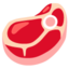 Cut of Meat emoji, Google design