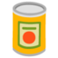 Canned Food emoji, Google design