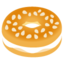 Bagel emoji, Google design