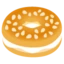Bagel emoji on Android