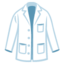 Lab Coat emoji, Google design