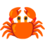 Crab emoji, Google design