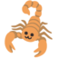 Scorpion emoji, Google design
