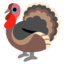 Download Turkey emoji, Google style