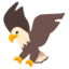 Eagle emoji, Google design