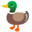 Duck emoji on Android