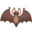 Bat emoji on Android