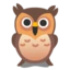 Owl emoji on Android