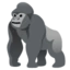 Gorilla emoji on Android