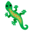 Download Lizard emoji, Google style