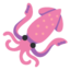Squid emoji, Google design