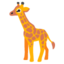 Giraffe emoji, Google design