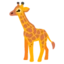 Giraffe emoji on Android