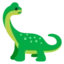 Sauropod emoji on Android