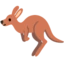 Kangaroo emoji on Android