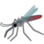 Mosquito emoji, Google design