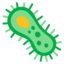 Download Microbe emoji, Google style