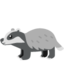Badger emoji, Google design
