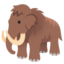 Download Mammoth emoji, Google style