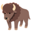 Bison emoji, Google design
