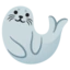 Seal emoji, Google design