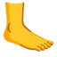 Foot emoji on Android