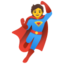 Download Superhero emoji, Google style