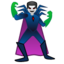 Man Supervillain emoji, Google design