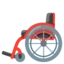 Manual Wheelchair emoji on Android
