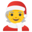 Download Mx Claus emoji, Google style