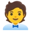 Office Worker emoji, Google design
