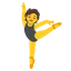 Ballet Dancer emoji on Android