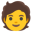 Download Person emoji, Google style