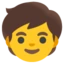 Child emoji on Android