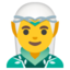 Download Man Elf emoji, Google style