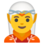 Elf emoji, Google design