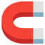 Magnet emoji, Google design
