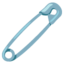 Download Safety Pin emoji, Google style