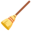 Broom emoji, Google design