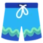 Shorts emoji on Android